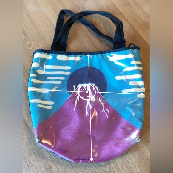 NICOLA CERINI tote with volcano design - Picture 5 of 5